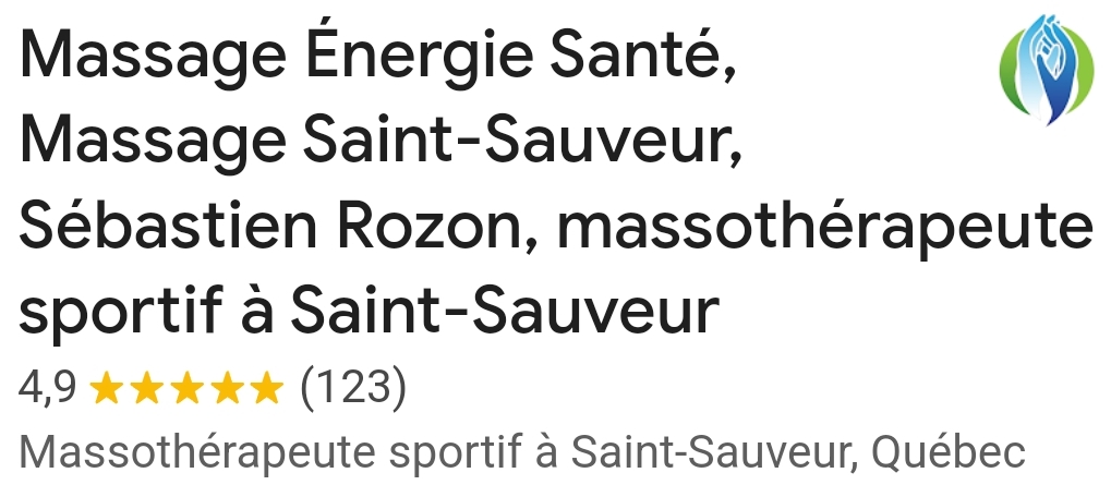 Sebastien Rozon Avis Clients(es) :: Massage Énergie Santé clinique massothérapie ...